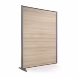 Cloison droite suivante KP - l. 122 x h. 160 cm - mélaminé - 1 pied stabilisateur