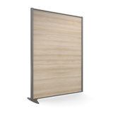 Cloison droite suivante KP - l. 122 x h. 160 cm - mélaminé - 1 pied stabilisateur