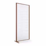 Cloison droite suivante KP - l. 81 x h. 180 cm - polycarbonate - 1 pied stabilisateur