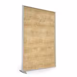 Cloison droite suivante KP - l. 122 x h. 180 cm - mélaminé - 1 pied stabilisateur