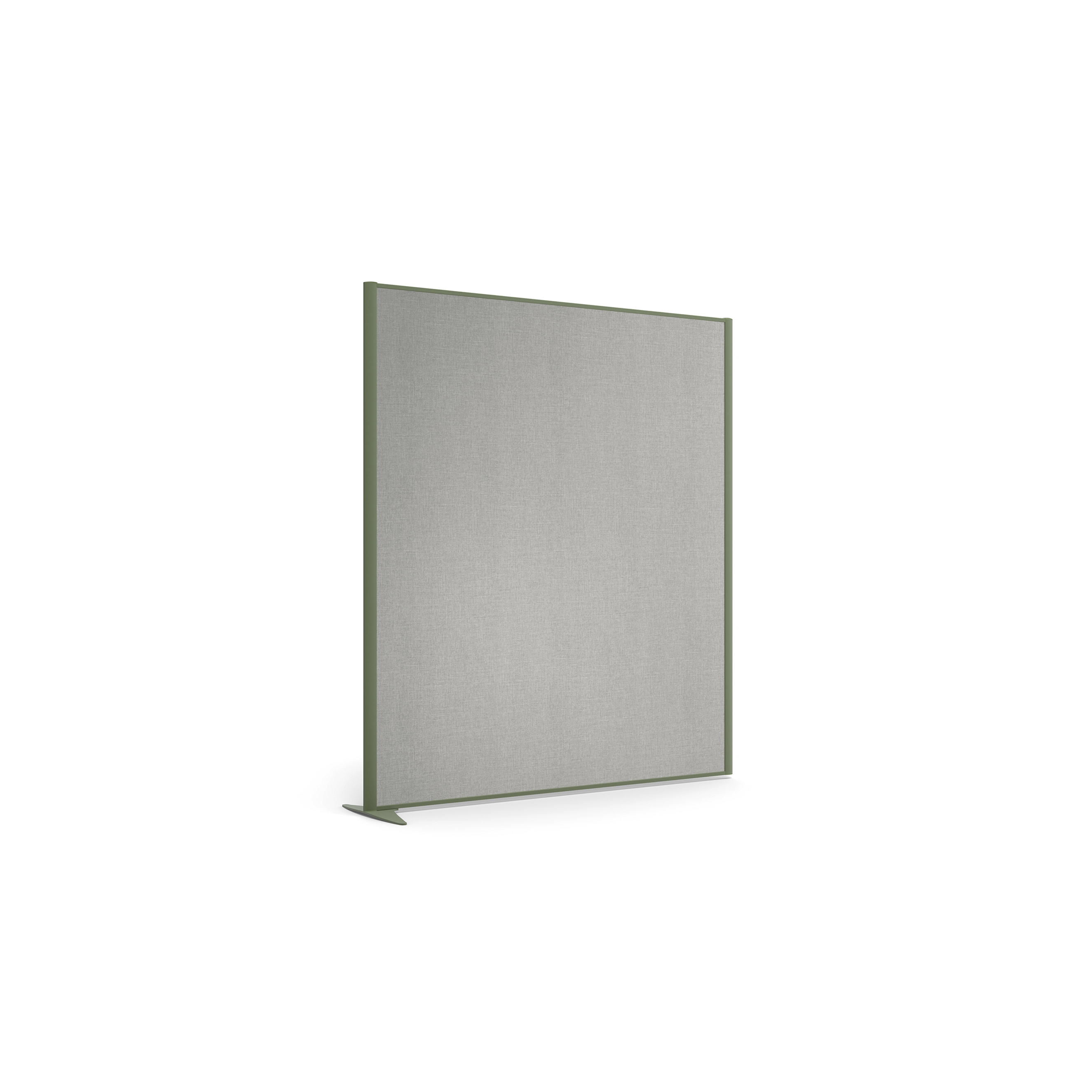 Cloison droite suivante KP - l. 163 x h. 180 cm - mélaminé - 1 pied stabilisateur