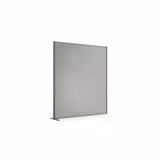 Cloison droite suivante KP - l. 163 x h. 180 cm - mélaminé - 1 pied stabilisateur