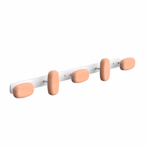 Patère murale Sherwood - 5 patères bois