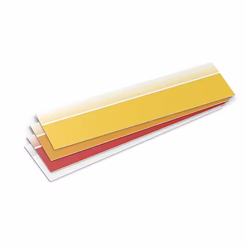 Etiquette pour tiroir Panaclen h. 3 cm - panaché couleurs lot de 100