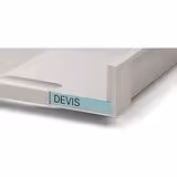 Etiquette pour tiroir ouvert Panaclen h. 6 cm - 1 couleur - lot de 50