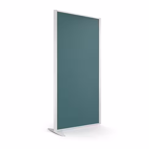 Cloison droite suivante KP - l. 81 x h.160 cm - tissu acoustique - 1 pied stabilisateur