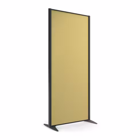 Cloison droite KP - l. 81 x h. 180 cm - tissu acoustique - 2 pieds stabilisateurs
