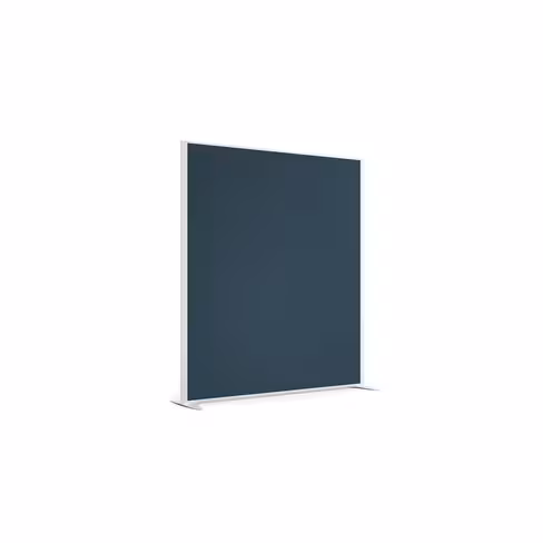 Cloison droite KP - l. 163 x h. 180 cm - tissu acoustique - 2 pieds stabilisateurs