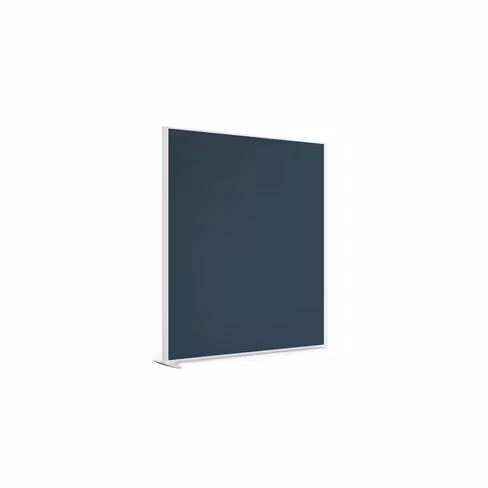 Cloison droite suivante KP - l. 163 x h. 180 cm - tissu acoustique - 1 pied stabilisateur