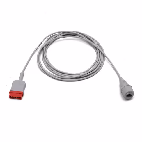 Câble de pression invasive simple pour tête de pression invasive Edwards LS TruWave IP - l. 3,6 m - l'unité