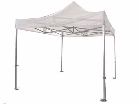 Tente pliante ouverte Canopus - toile en polyester - l. 300 x pr. 600 cm