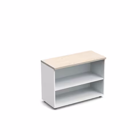 Bibliothèque ouverte mélaminé Obade - h. 73 x l. 100 cm - 1 tablette mélaminé