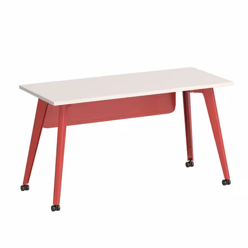 Chaire de professeur Lares - piétement métallique 140 cm x 60 cm