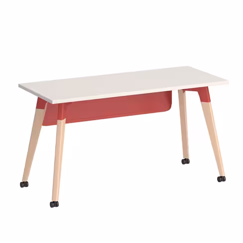 Chaire de professeur Lares - piétement bois 140 cm x 60 cm