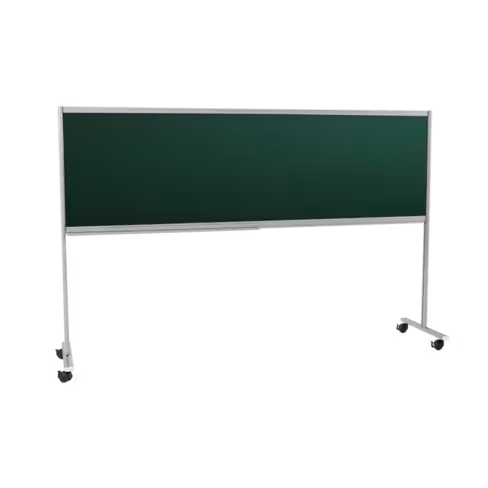 Piste graphique mobile 200 x 60 cm - 1 face blanche et 1 face verte