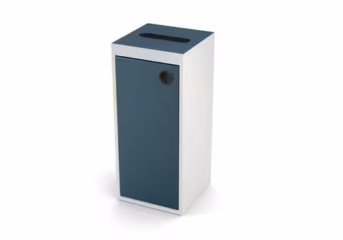 Corbeille Pick Up avec porte - couvercle à fente - 60 l