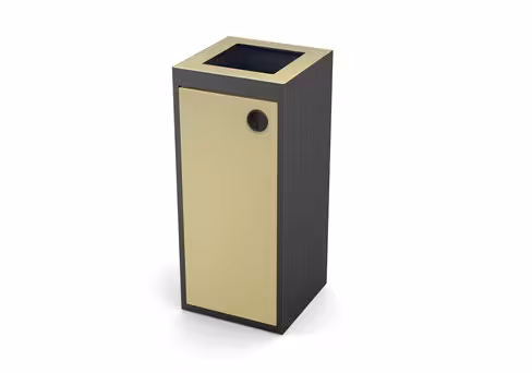 Corbeille Pick Up avec porte - couvercle carré - 60 l