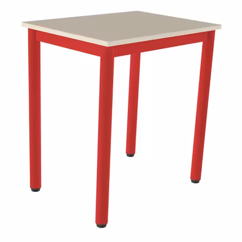 Table Carélie - 70 x 50 cm - mélaminé - taille 6 - lot de 2