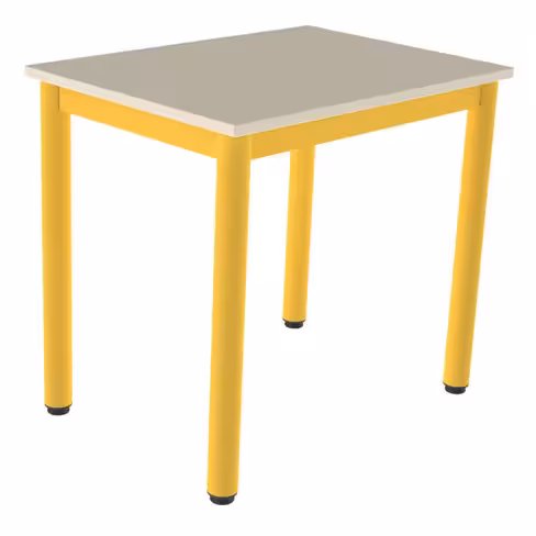 Table Carélie - 70 x 50 cm - mélaminé - taille 4 - lot de 2