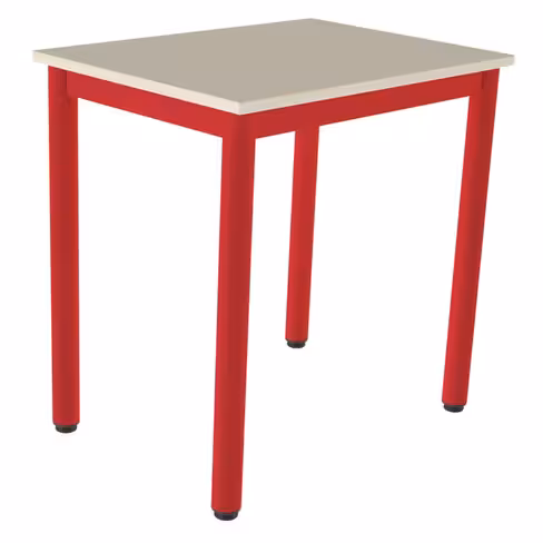 Table Carélie - 70 x 50 cm - mélaminé - taille 5 - lot de 2