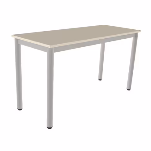 Table Carélie - 130 x 50 cm - mélaminé - taille 5 - lot de 2