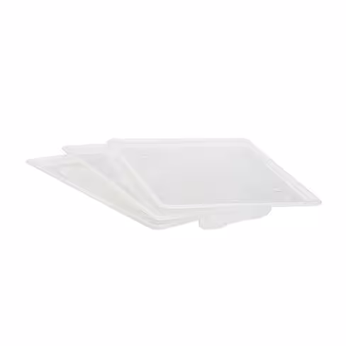 Couvercles transparents incolores - lot de 3
