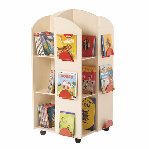 Tour à livres bouleau