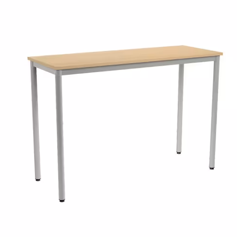 Table Carélie - 160 x 60 cm - mélaminé - h. 110 Coloris au choix