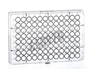 Plaque de culture 96 puits fond rond en polystyrène Cell - repellent Surface x 6