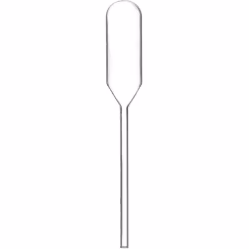 Pipette de transfert en plastique de 1,2 ml, longueur 65 mm, stériles, en emballage par 5 x 400