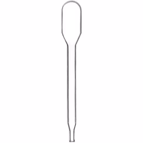 Pipette de transfert en plastique de 1,5 ml, longueur 70 mm, en vrac x 1000