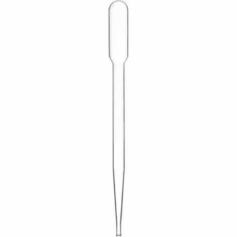 Pipette de transfert en plastique de 7,5 ml, longueur 156 mm, stériles, en emballage individuel x 1000