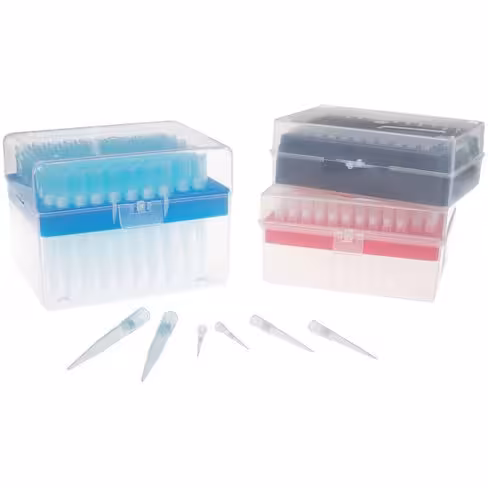 Pointes 100 µL à filtre sur rack , Dnase Rnase Pyrogen free x 960