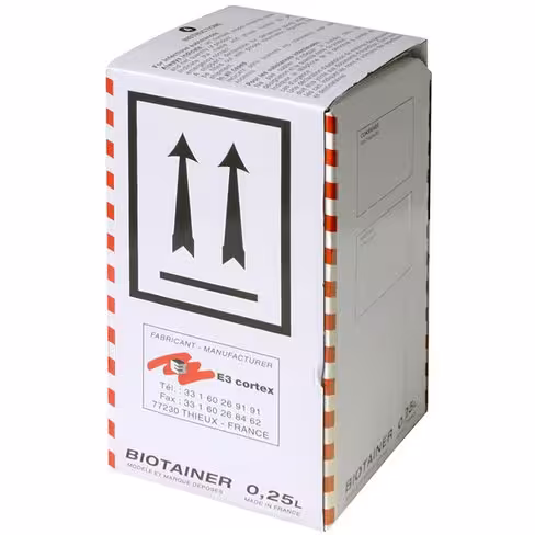 Biotainer 0,25 l complet classe 6,2