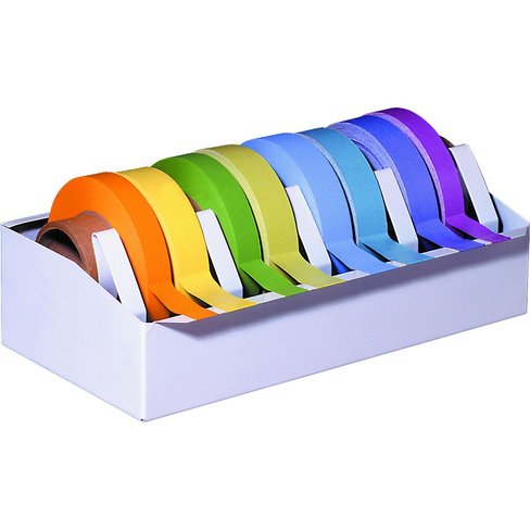 Ruban adhésif jaune 13 mm longueur 12 m