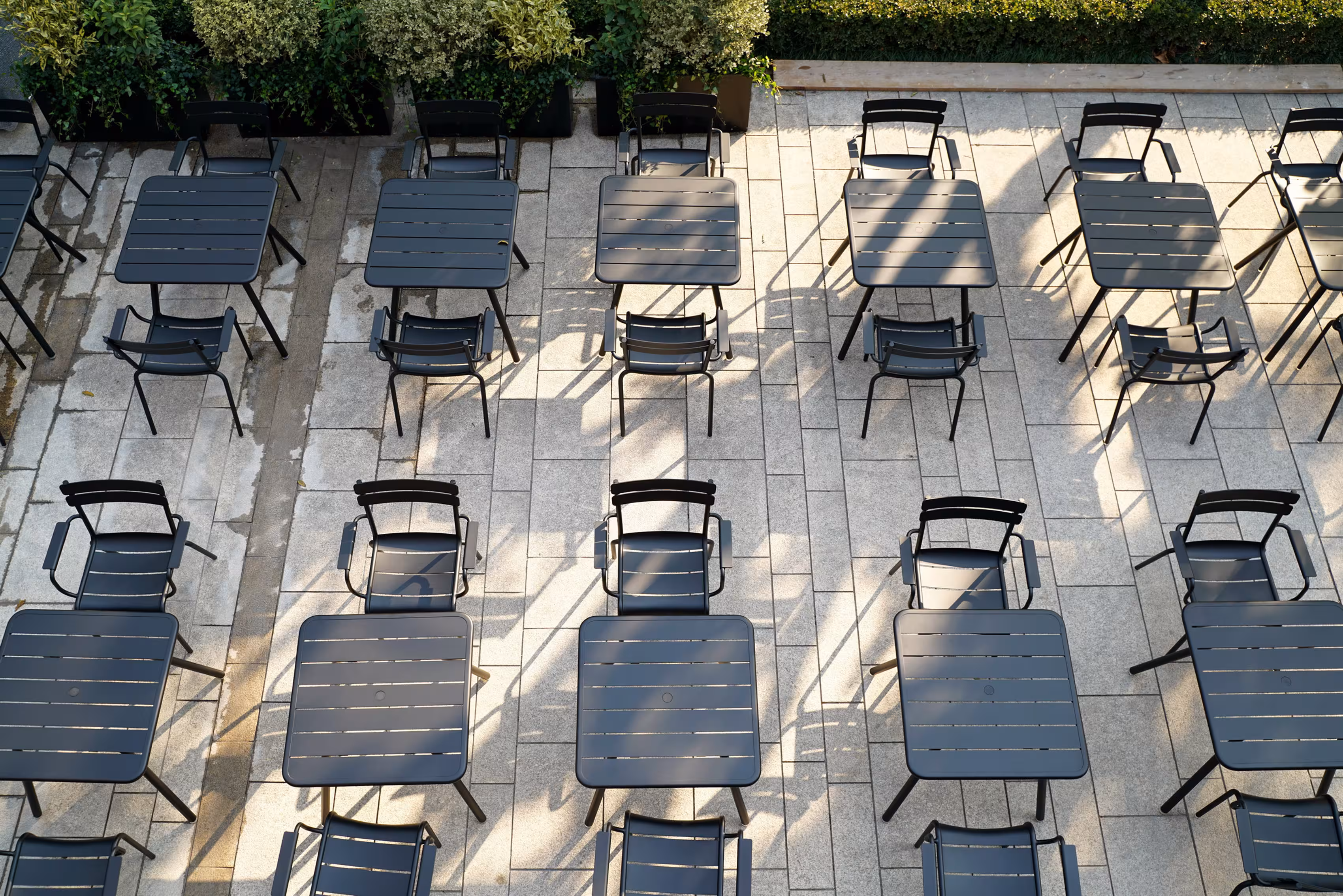 Table carrée Luxembourg - 80 x 80 cm