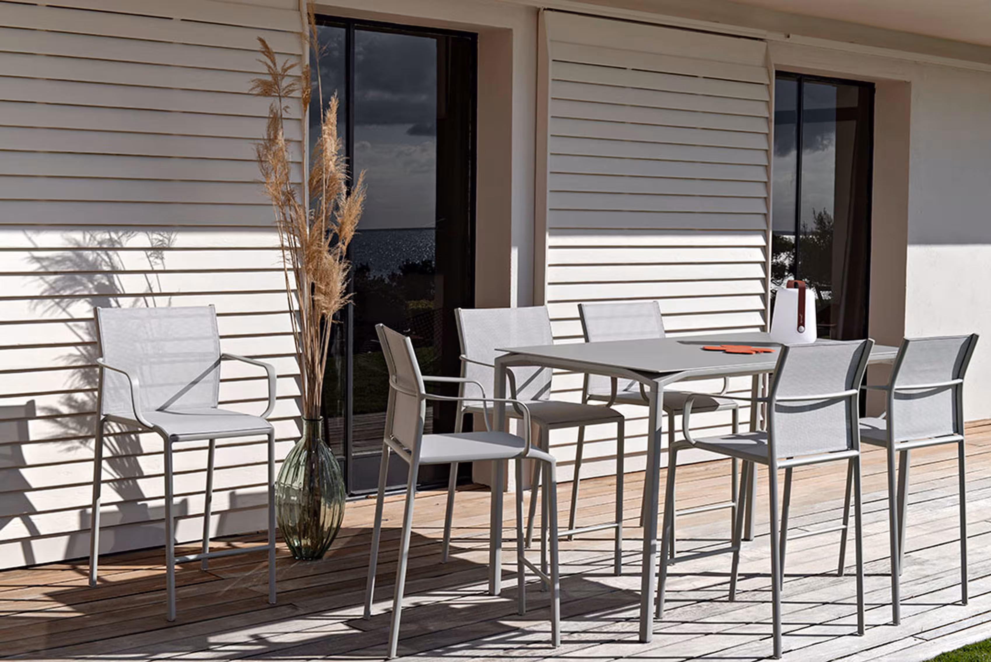 Tabouret haut Cadiz - lot de 2