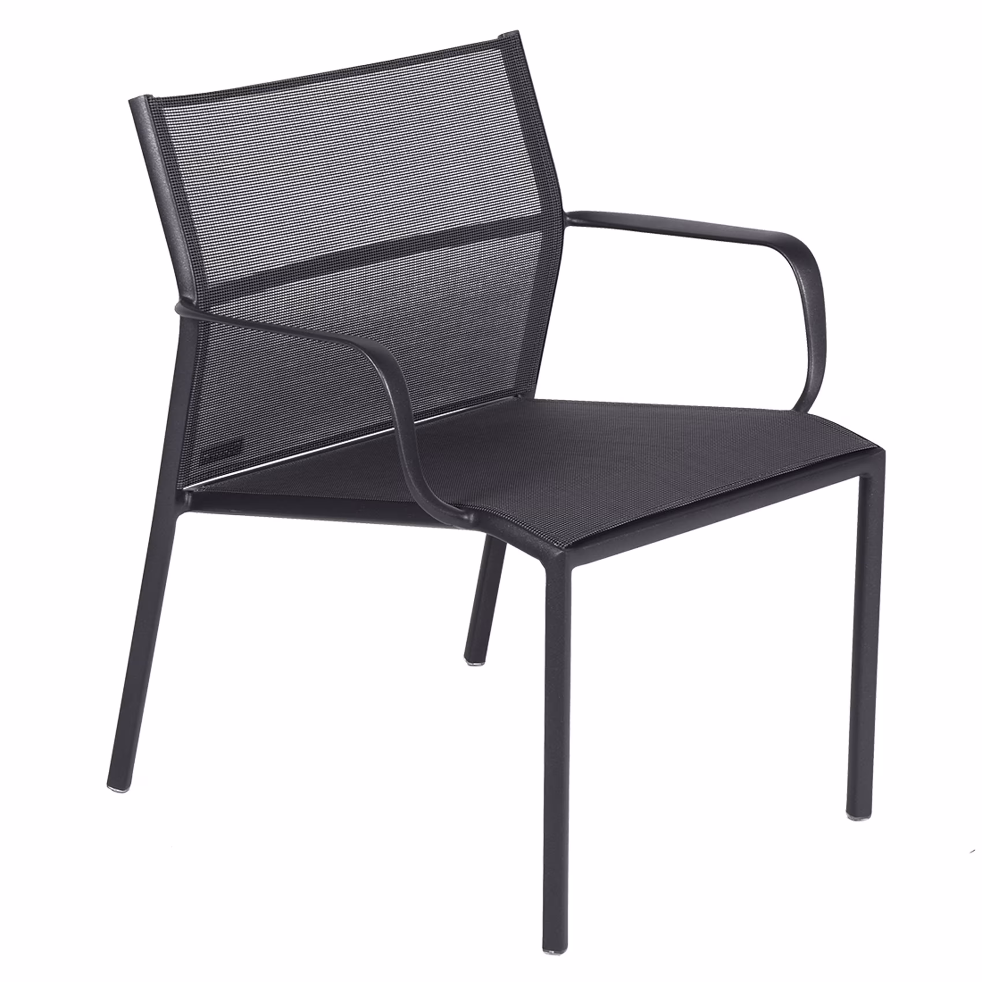 Fauteuil bas Cadiz - empilable - lot de 2