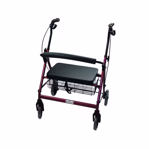 Rollator 4 roues bariatrique plus élevé ou égal à 180 g - TA 3942 Fortissimo
