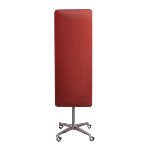 Chevalet mobile magnétique en verre trempé Salsa - 60 x 155 cm