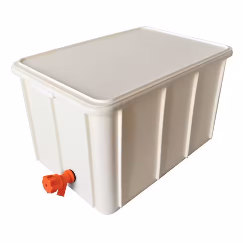 Set de pré-désinfection - 60 l - 600 x 400 mm - robinet gros débit