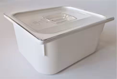 Ensemble bac et couvercle - robinet - 325 x 265 x 150 mm