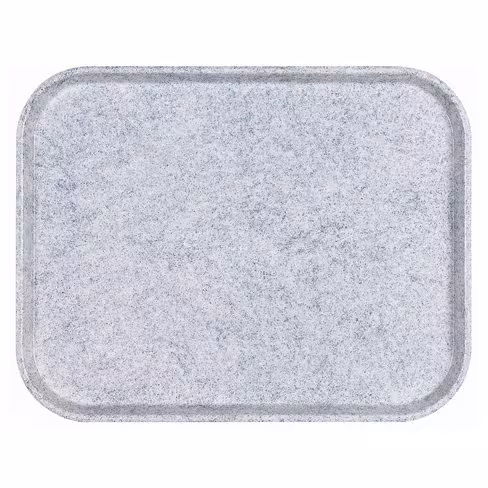 Plateau de self gastronorme GN 1/1 Poly Str polyester - 53 x 32,5 cm - granit bleu - lot de 20