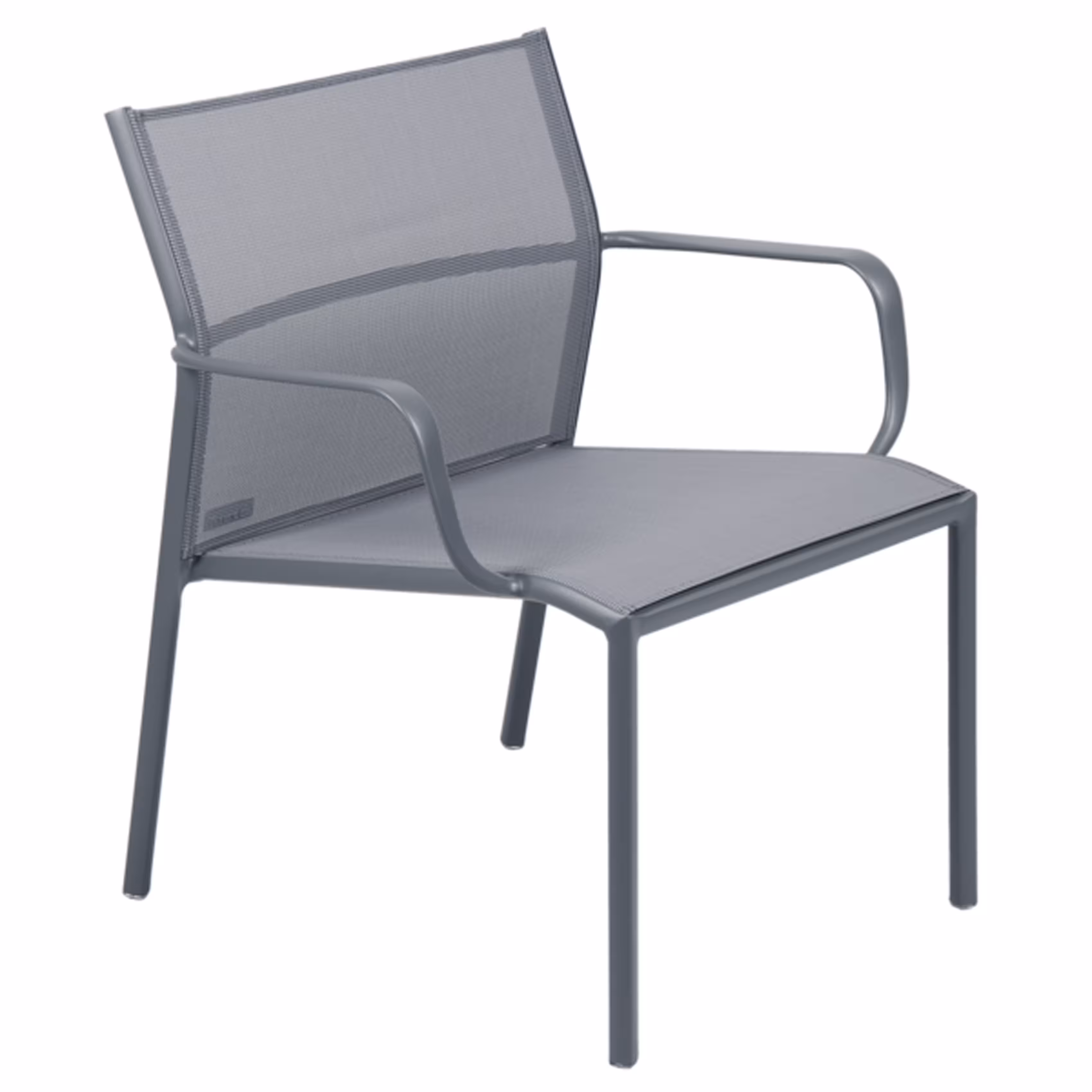 Fauteuil bas Cadiz - empilable - lot de 2