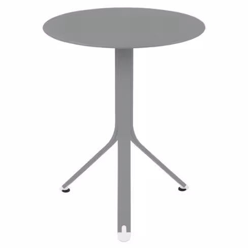 Guéridon Rest'o - aluminium - plateau basculant - Ø 60 cm