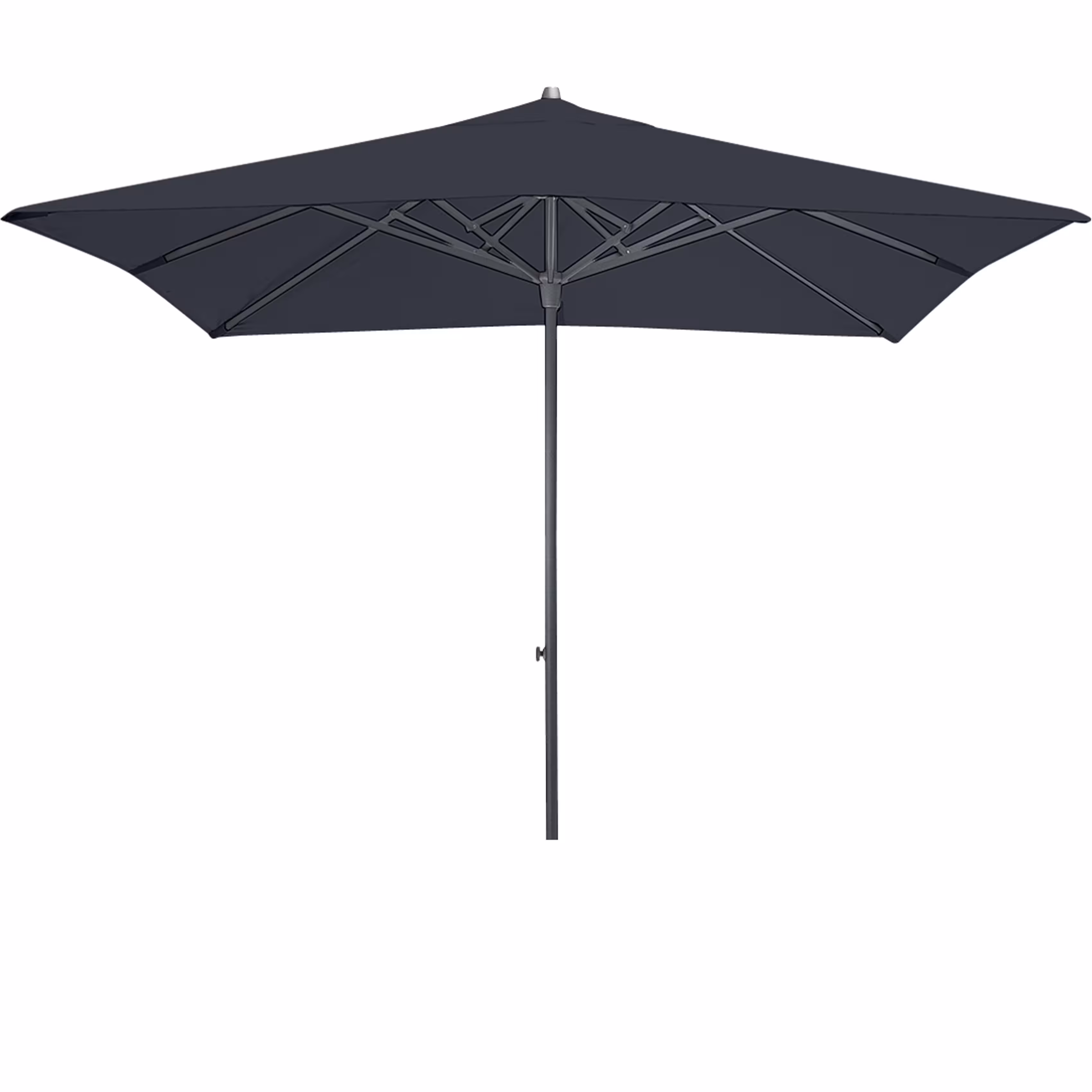 Parasol carré Easy Track - l. 250 x l. 250 cm