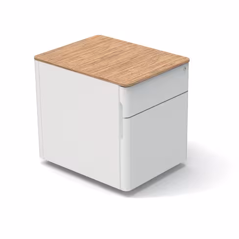 Caisson mobile Nouvelle Vague - 1 tiroir plat + 1 tiroir dossiers suspendus