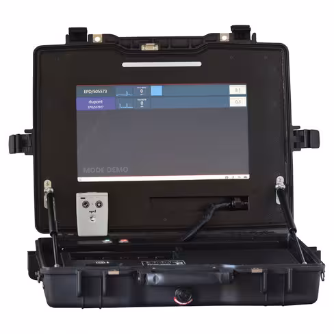 Borne de supervision en temps réel SCT Supervision en temps réel des télédosimètres EPD MK3 BGT