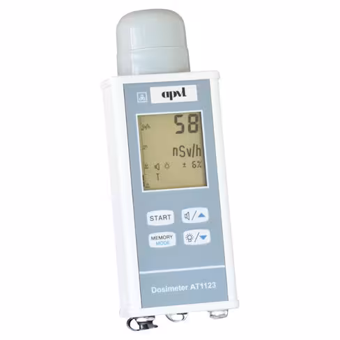 Radiamètre X et gamma AT1123 Mesure des champs X et gamma (continus, courts et pulsés)