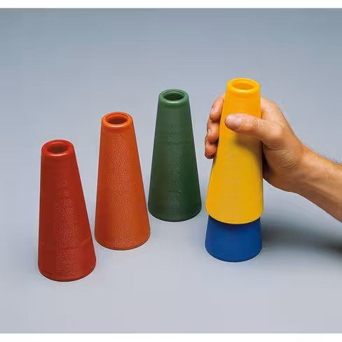 Lot de 30 cônes d'activités empilables 5 jeux de 6 cônes